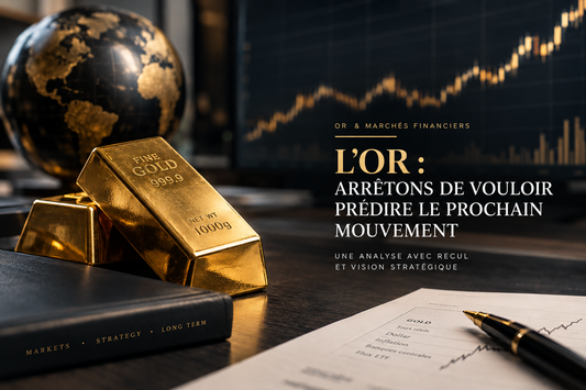 OR : ARRÊTONS DE VOULOIR PRÉDIRE LE PROCHAIN MOUVEMENT